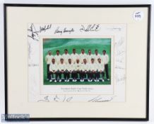 1999 European Ryder Cup Golf Team signed photograph - signed by the European Team played Brookline