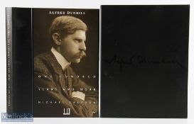 Alfred Dunhill: One Hundred Years and More HB - 1992 by Prof Michael Balfour, in original clip case-