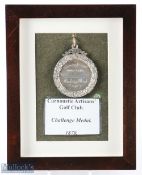 Fine and Rare Carnoustie Artisans' Golf Club Large Silver 