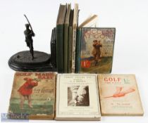 Collection of early Golf Instruction Books (8) scarce 