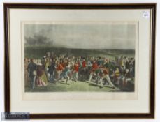 Lees, Charles (1800-1880) RSA after 'The Golfers - The Grand Charity Match played over St Andrews