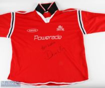 3 x Signed Astoria Glamorgan Dragons Cricket Men's shirt all signed shirts - Hemp size XL, Powell