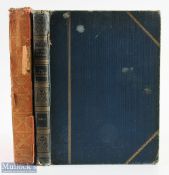 2x Interesting late 19thc and early 20thc Sports Books with good golf content - to incl 