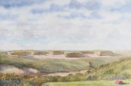 Sandy Lines - original watercolour 