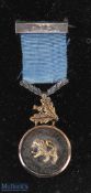 London Scottish Golf Club (Instituted 1865) silver medal - embossed with the Scottish Lion Crest,