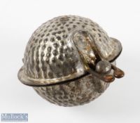 Scarce Randall & Smith Ltd Bramble Pattern Golf Ball Ice cream Mould - c/w hinge stamped with the