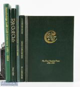 5x Golf Histories Books to include The First Hundred Years Banstead Down Golf Club Alfred King 1989,