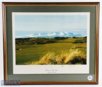Prestwick Golf Club Fine Colour Ltd Ed Signed Photograph titled 