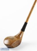 Fine Peter McEwan, Huddersfield drop toed socket head driver - with horn sole insert and fitted with