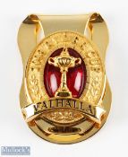 2008 Official Ryder Cup Presentation Gilt embossed and engraved Players/Official Money Clip - played