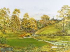 Bill Waugh signed watercolour - 