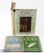 Darwin, Bernard Collection of Golf Books (3) to incl 