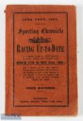 1901 Sporting Chronicle - racing up to date June part 1901 a complete record of flat racing March