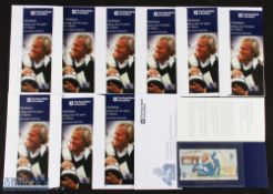 10x Jack Nicklaus 18x Major Golf Winner Collection of Royall Bank of Scotland £5 Bank Notes - to