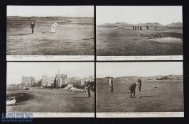Collection of Unused 'Golfing at St Andrews Old Golf Course' Set of Postcards (4) - to incl no.8
