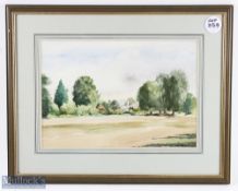 J F Seager signed watercolour - 