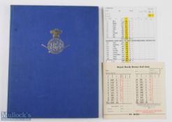 Royal North Devon Golf Club History signed - 