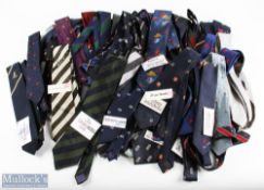 50 Mixed Cricket and Other Sports Teams Ties: to include Country Cricket, National teams,