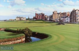 Graeme Baxter 2005 Open Championship, St Andrews giclee limited edition print - depicting the Old