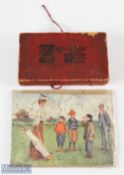 Raphael Tuck & Sons Zag-Zaw Golf Puzzle L Thackeray - Take Me Miss 75-piece wooden puzzle, in