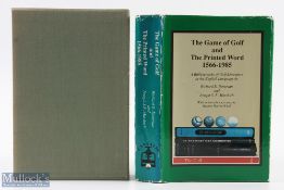 Donovan, Richard and Joseph Murdoch signed classic golf book - 