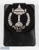 2007 Official PGA Cup Matches Players silver braid blazer breast pocket crest - issued to team
