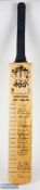 2001 Peter Such Essex CCC Signed Cricket Bat, fully signed bat with noted signatures of Ronnie