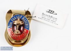 Scarce 2003 Official 21st PGA Cup Matches 10ct Gold plated and enamel Money Clip - played at The PGA