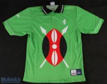 Vintage Replica Oasics Kenya Cricket ODI Shirt - England World Cup 1999, size S