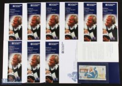 10x Jack Nicklaus 18x Major Golf Winner Collection of Royall Bank of Scotland £5 Bank Notes - to