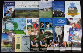 Golf Programme Collection a mixed lot to include 1979 Jersey Open, 1983 European Open Sunningdale,