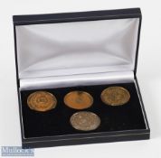 4x Military Golf Medals to include a 1952 Royal Engineers golfing society medal spring meet 1959,