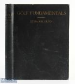 Early 1930s US Golf Instruction Book - Dunn, Seymour - 