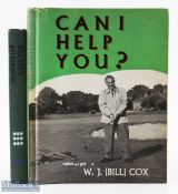 Cox W.J. (Bill) signed golf books (2) - titled 