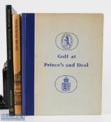 3x Golf Histories Books Formby Golf Club 1884-1972 Ivor S Thomas 1972, Golf at Prince's & Deal,