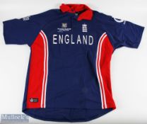 England Cricket Shirt 2003 ICC World Cup Jersey made by worldcricketstore.com Size L