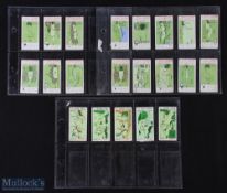 Random Collection of Churchman's Golfing Cigarette Cards c1934 (21) to incl 16x 