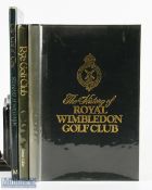 3x Golf Histories Books - Rye Golf Club The First 100 Years 1984, The Test Of Time Kingston Heath