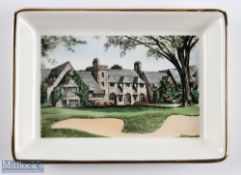 Kimberton USA Ceramic Decorative Golf Wall Plate Dish - commemorating John G Anderson Memorial