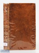 1775 Early Sporting & Recreation Book - Hoyles Games, covering a collection of sports and games,