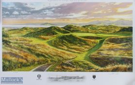 Lotus, Steve - signed 2016 Official Open Golf Championship ltd ed colour print - 145th Open played