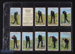 Scarce collection of James Braid Golf Instruction Gallaher 