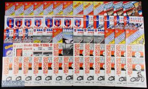 1947-1990, Odsal Bradford Speedway programmes, a good selection of league and cup meets, 1940 has