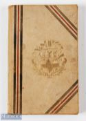 1898 The Wimbledon Sports Club Tennis Rules and Member Book, a scarce fine Moroccan leather cover