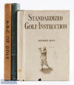 Collection of Early American Golf Instructions Books from 1916 onwards (3) - John Duncan Dunn 