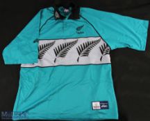 Vintage Replica Oasics New Zealand Cricket ODI Shirt - England World Cup 1999, has some marks to