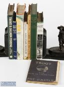 Period Fishing Books collection to include: Riverside Reflections C F Walkern 1952, Fly Tying For