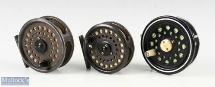 Intrepid Rimfly king size alloy fly reel, constant check, runs well; Intrepid Rimfly 3 1/4