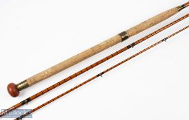 Bernard & Son, St James, London split cane salmon fly rod 12' 6