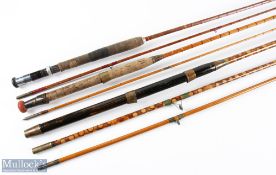 Unnamed split cane fly rod, 8' 6